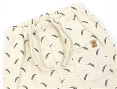 Lil Atelier whitecap gray/quiet shade printet bukser